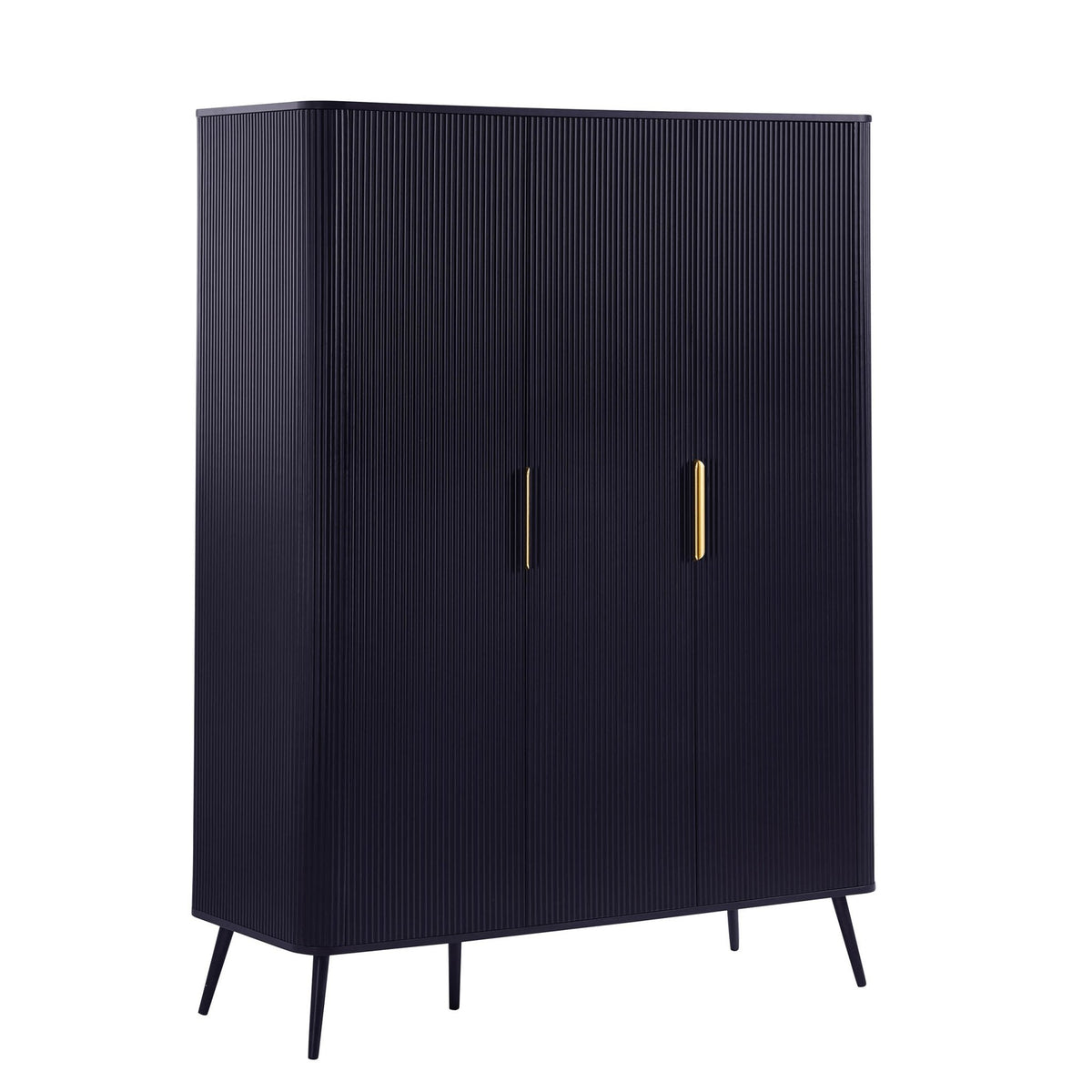 Hattie 3 Door Wardrobe - Midnight - DUSK