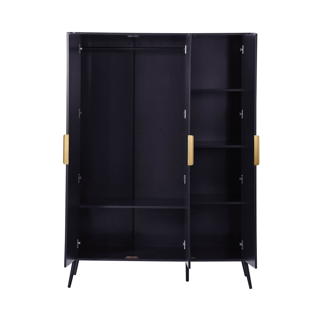 Hattie 3 Door Wardrobe - Midnight - DUSK