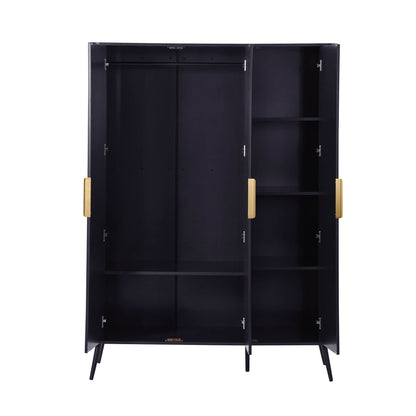 Hattie 3 Door Wardrobe - Midnight - DUSK