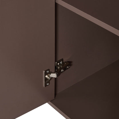 Hattie 3 Door Wardrobe - Mocha - DUSK
