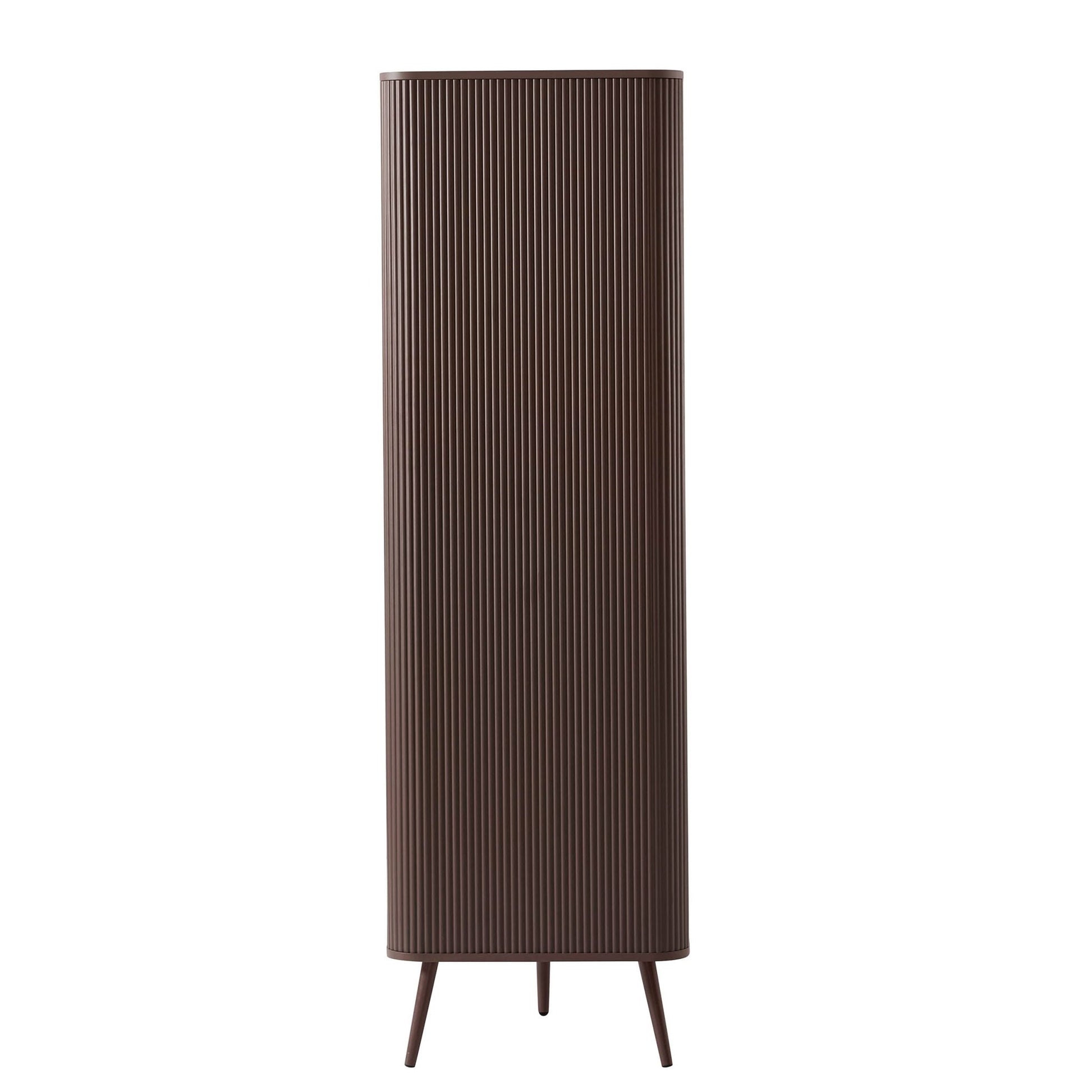 Hattie 3 Door Wardrobe - Mocha - DUSK