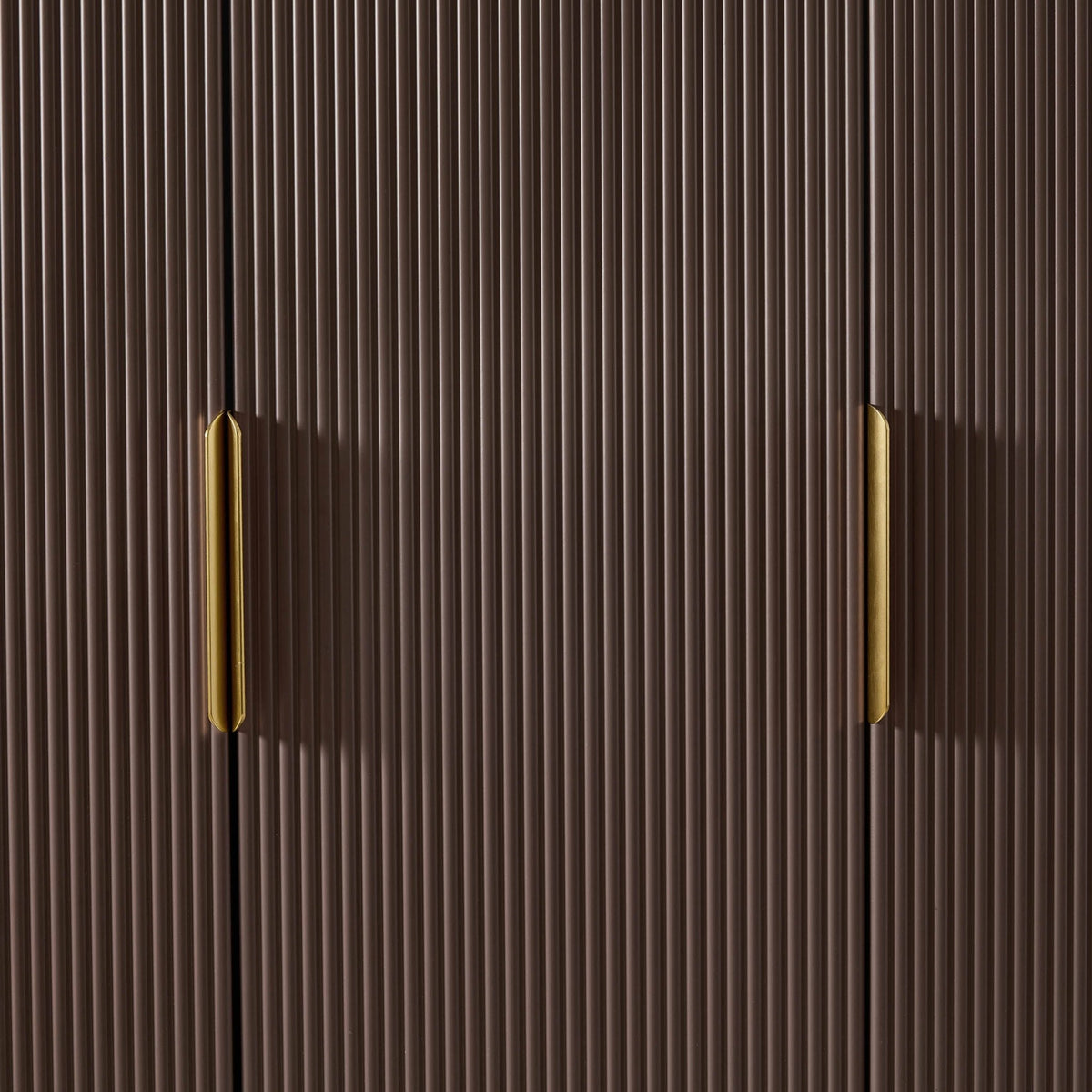 Hattie 3 Door Wardrobe - Mocha - DUSK