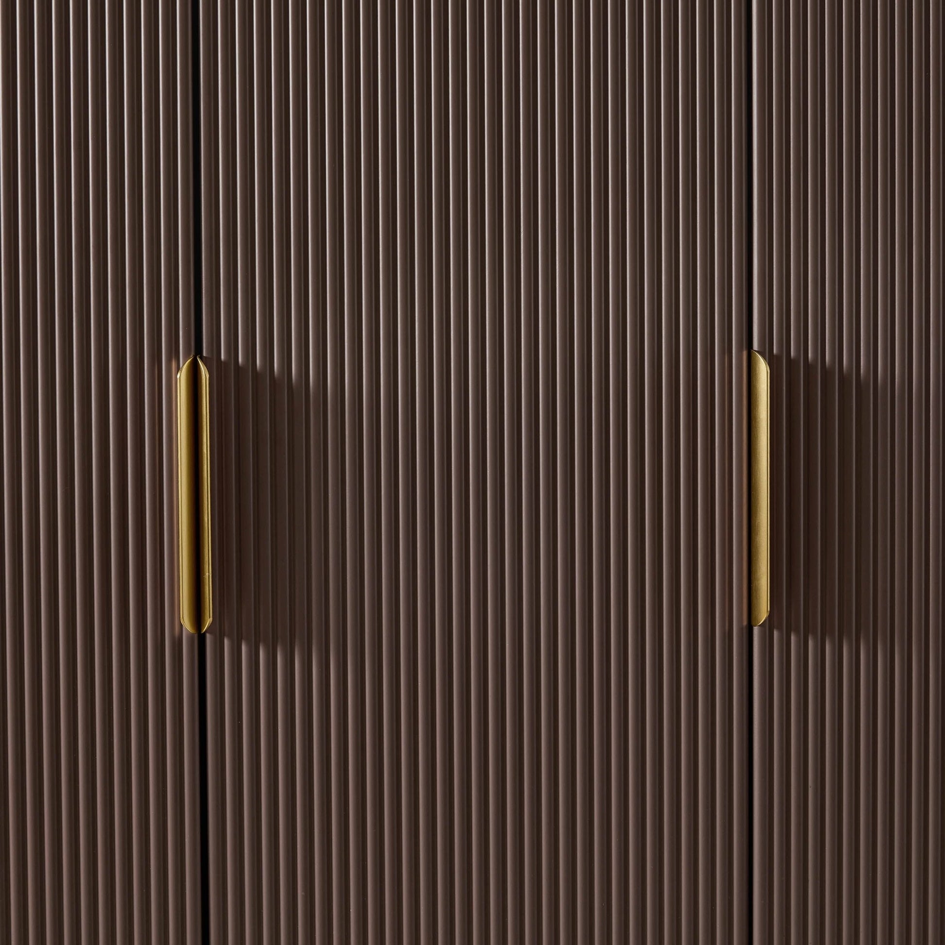 Hattie 3 Door Wardrobe - Mocha - DUSK
