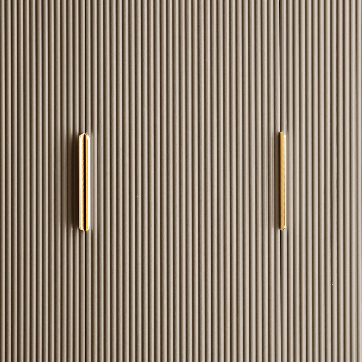 Hattie 3 Door Wardrobe - Taupe - DUSK