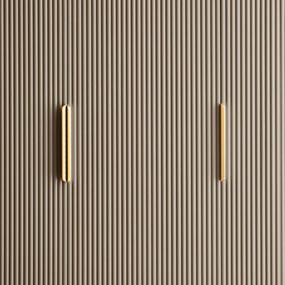 Hattie 3 Door Wardrobe - Taupe - DUSK