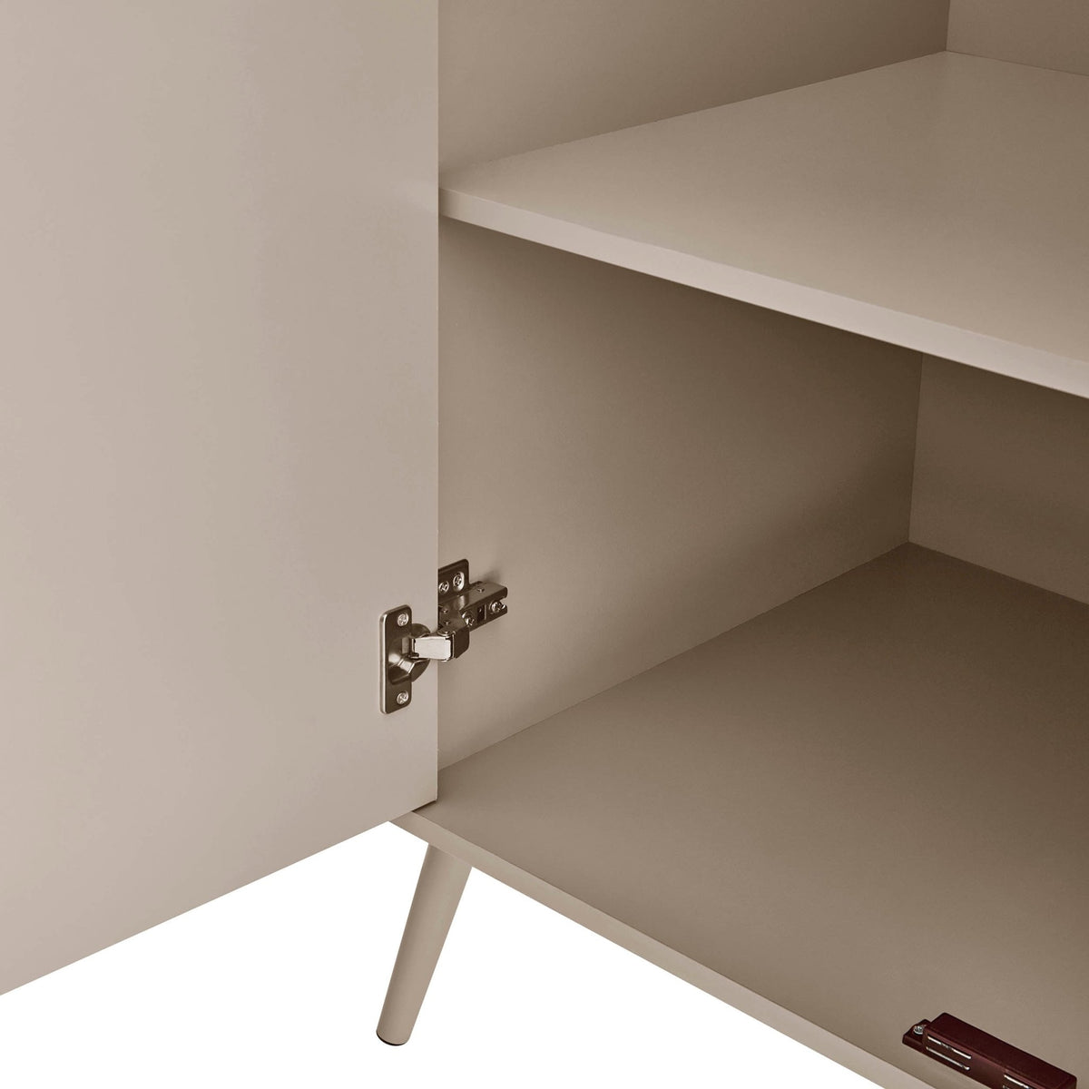 Hattie 3 Door Wardrobe - Taupe - DUSK