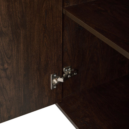 Hattie 3 Door Wardrobe - Walnut - DUSK