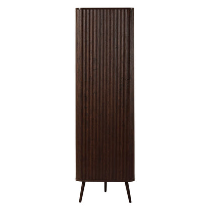 Hattie 3 Door Wardrobe - Walnut - DUSK
