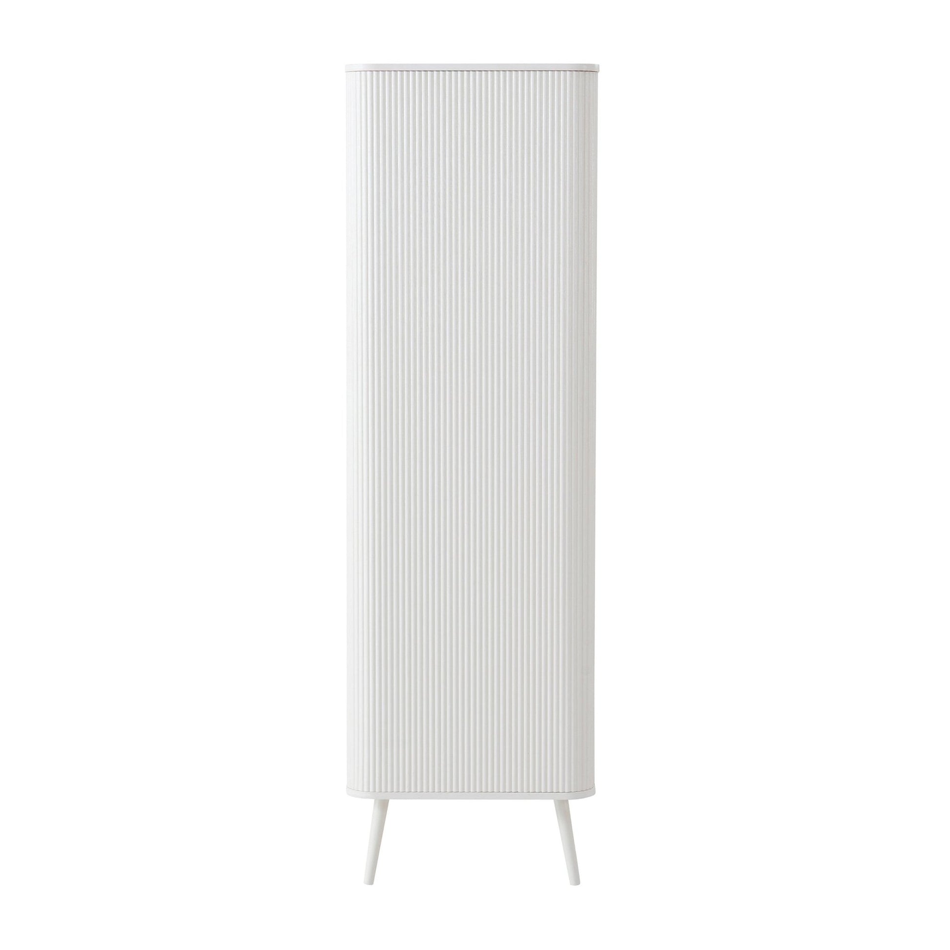 Hattie 3 Door Wardrobe - Warm White - DUSK