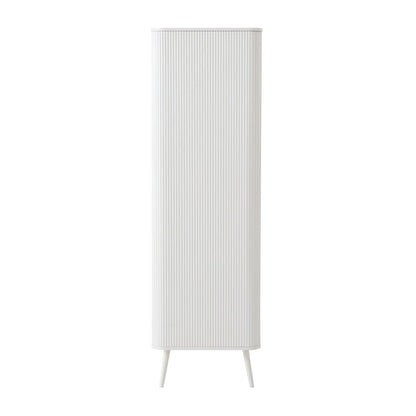 Hattie 3 Door Wardrobe - Warm White - DUSK