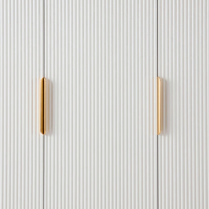 Hattie 3 Door Wardrobe - Warm White - DUSK