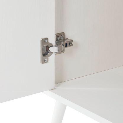 Hattie 3 Door Wardrobe - Warm White - DUSK