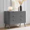 Hattie 3 Drawer Chest - Light Grey - DUSK