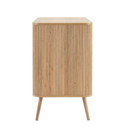 Hattie 3 Drawer Chest - Light Wood - DUSK