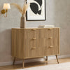 Hattie 3 Drawer Chest - Light Wood - DUSK