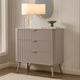 Hattie 3 Drawer Small Chest - Taupe - DUSK