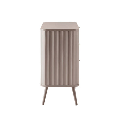 Hattie 3 Drawer Small Chest - Taupe - DUSK