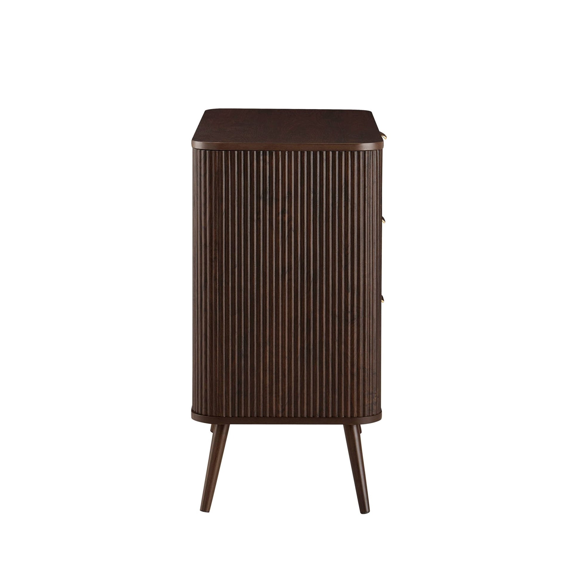Hattie 3 Drawer Small Chest - Walnut - DUSK