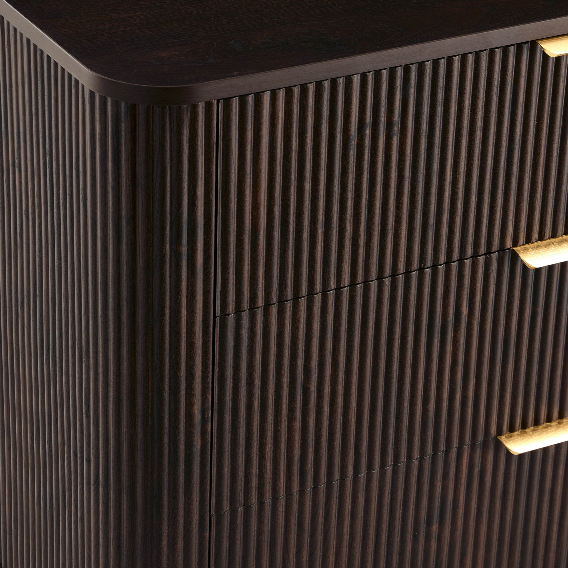 Hattie 3 Drawer Small Chest - Walnut - DUSK