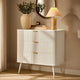 Hattie 3 Drawer Small Chest - Warm White - DUSK