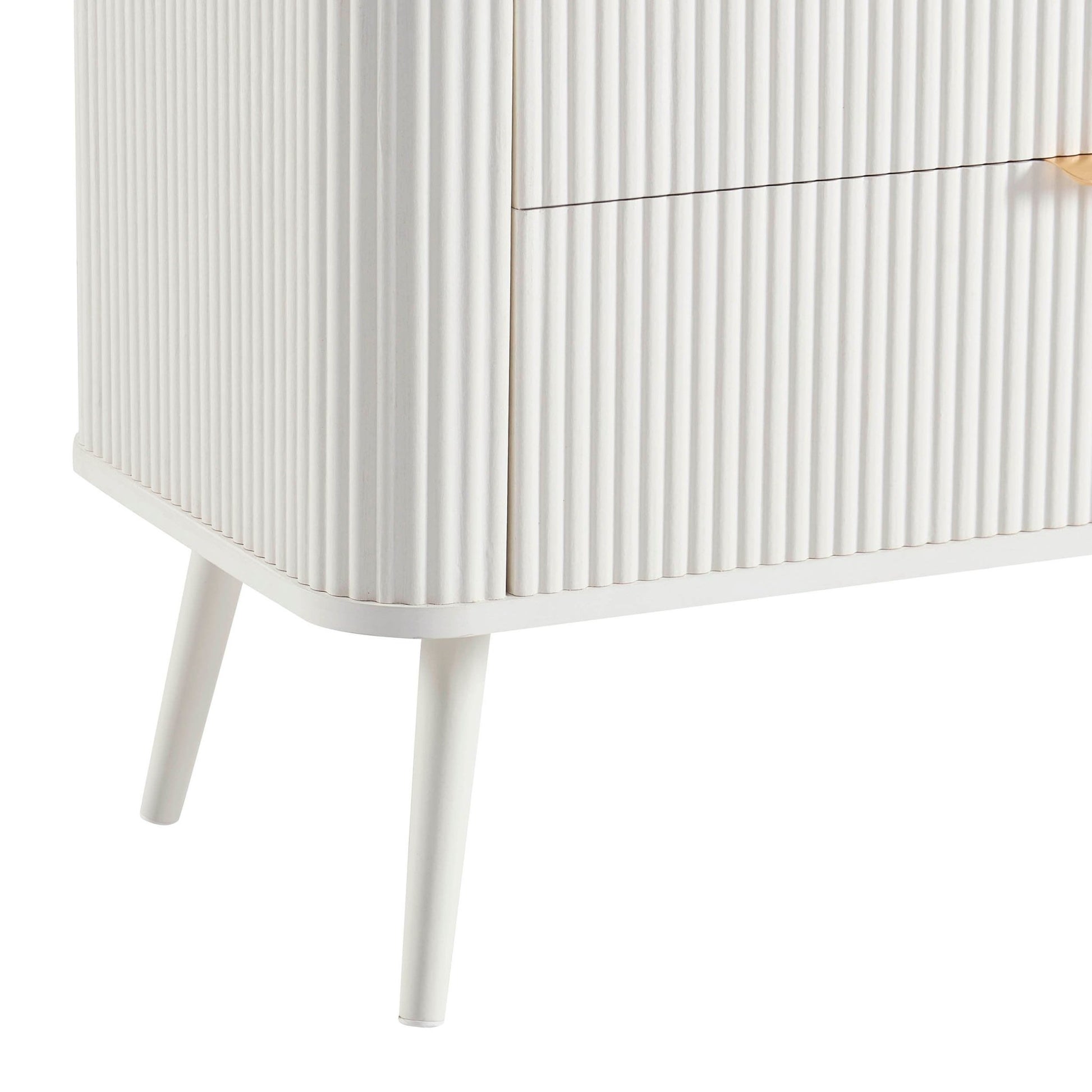 Hattie 3 Drawer Small Chest - Warm White - DUSK