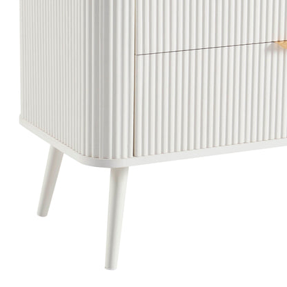 Hattie 3 Drawer Small Chest - Warm White - DUSK