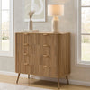 Hattie 5 Drawer Chest - Light Wood - DUSK