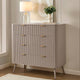 Hattie 5 Drawer Chest - Taupe - DUSK