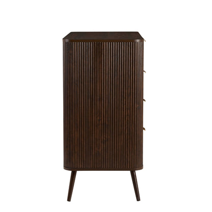 Hattie 5 Drawer Chest - Walnut - DUSK