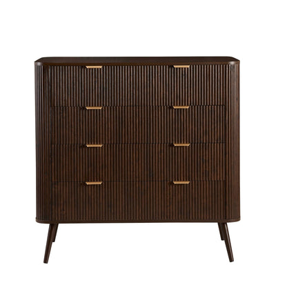 Hattie 5 Drawer Chest - Walnut - DUSK