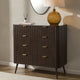 Hattie 5 Drawer Chest - Walnut - DUSK