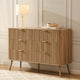Hattie 6 Drawer Large Chest - Light Wood - DUSK