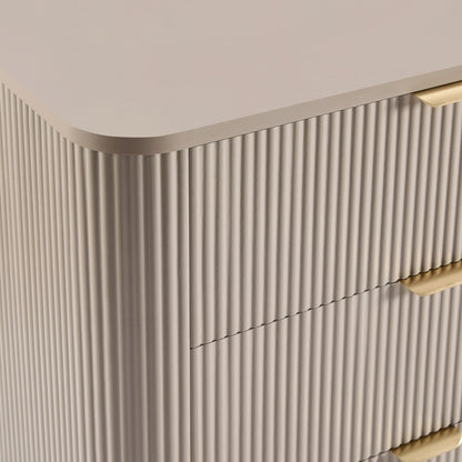 Hattie 6 Drawer Large Chest - Taupe - DUSK