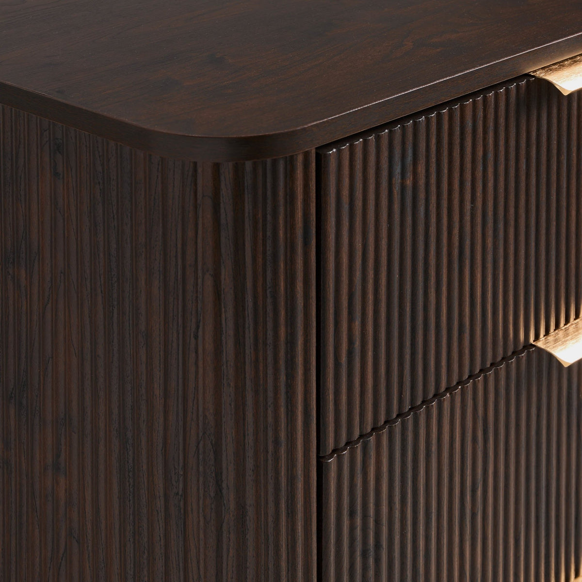 Hattie 6 Drawer Large Chest - Walnut - DUSK