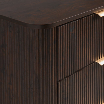 Hattie 6 Drawer Large Chest - Walnut - DUSK