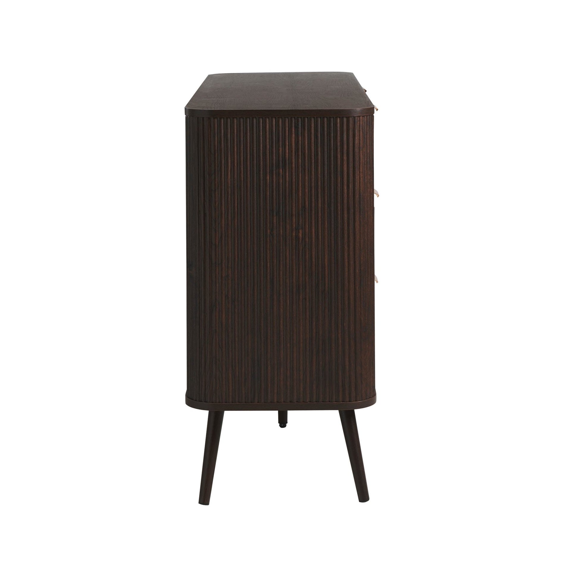 Hattie 6 Drawer Large Chest - Walnut - DUSK