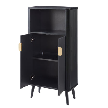 Hattie Bathroom Storage Cabinet - Black - DUSK