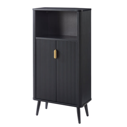 Hattie Bathroom Storage Cabinet - Black - DUSK