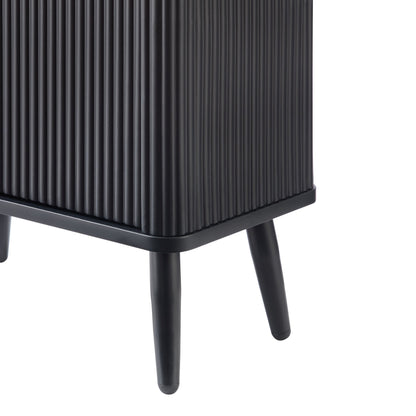 Hattie Bathroom Storage Cabinet - Black - DUSK