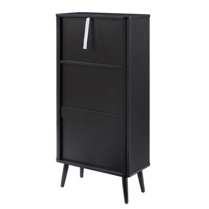 Hattie Bathroom Storage Cabinet - Black - DUSK