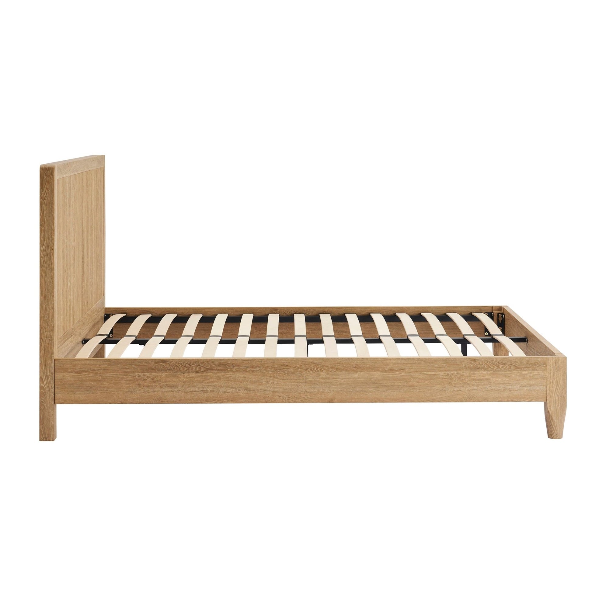 Hattie Bed Frame - Light Wood - DUSK