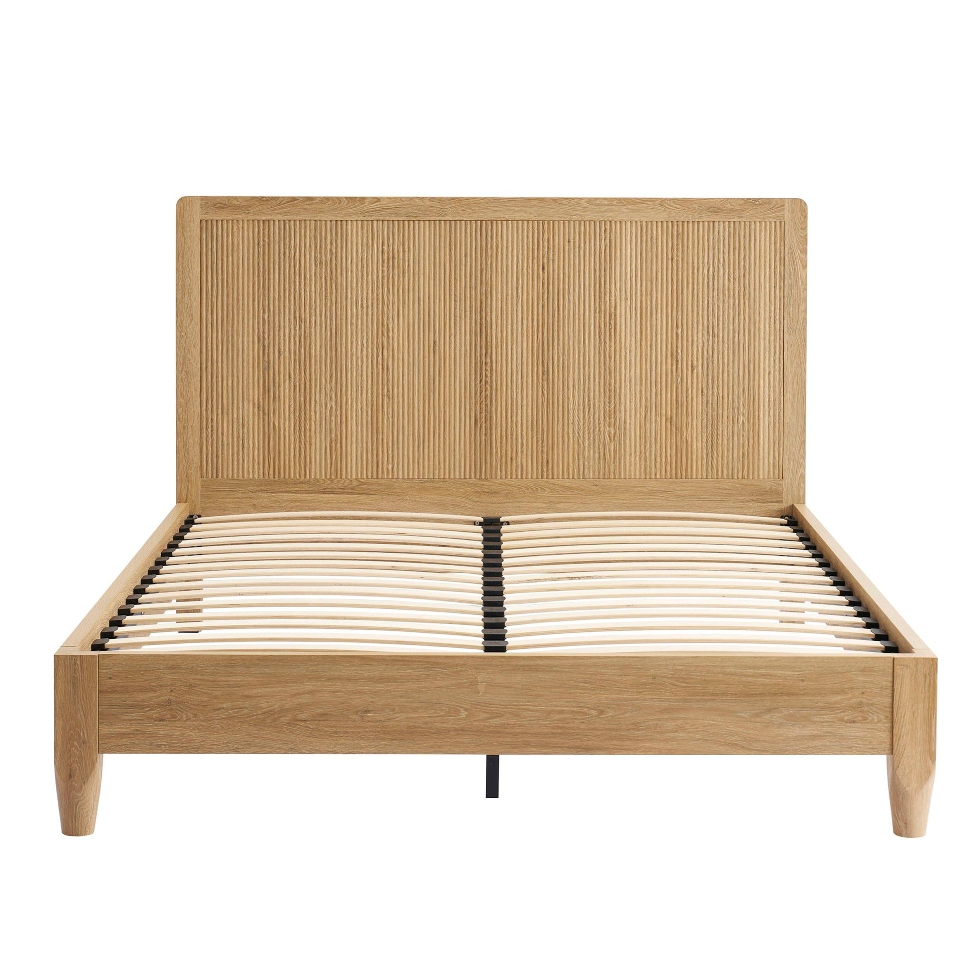 Hattie Bed Frame - Light Wood - DUSK