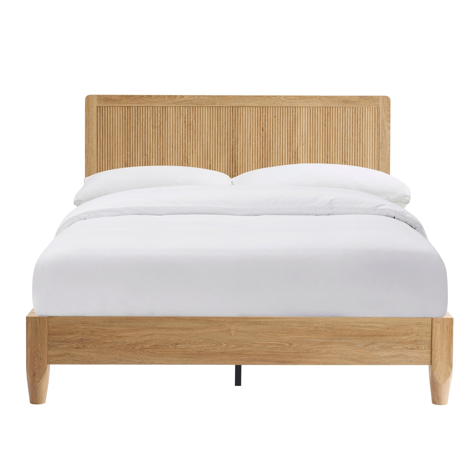 Hattie Bed Frame - Light Wood - DUSK