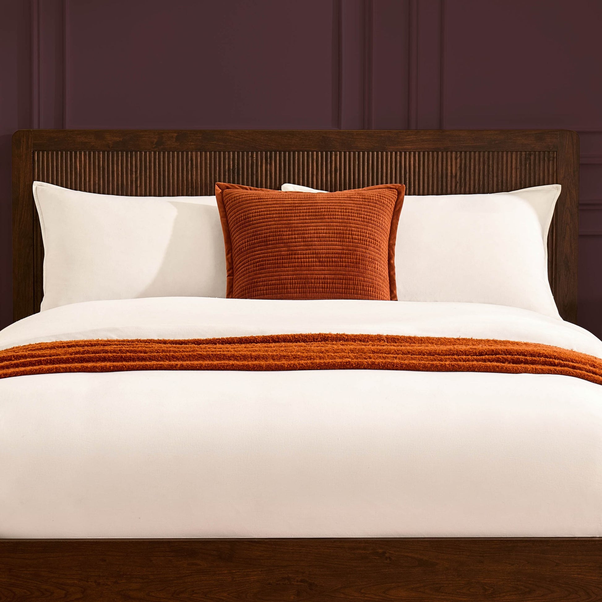 Hattie Bed Frame - Wood Walnut - DUSK