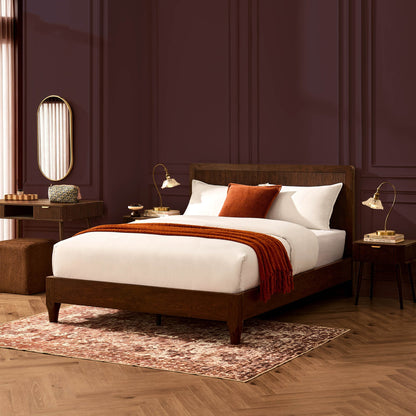 Hattie Bed Frame - Wood Walnut - DUSK