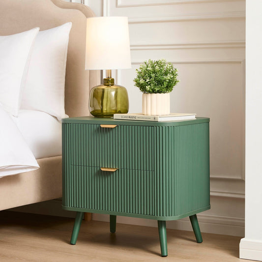 Hattie Bedside - Dark Green - DUSK