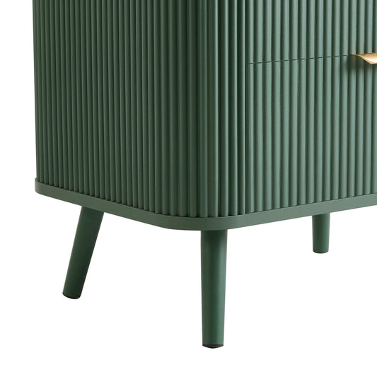 Hattie Bedside - Dark Green - DUSK