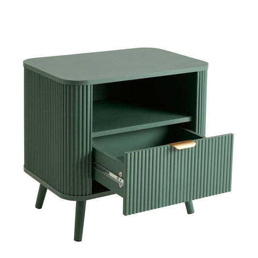 Hattie Bedside - Dark Green - DUSK