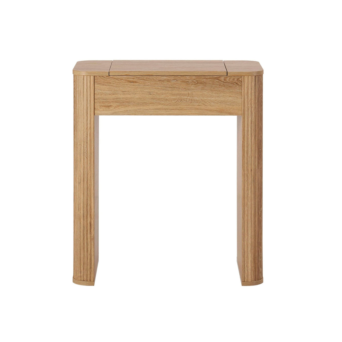 Hattie Compact Dressing Table - Light Wood - DUSK