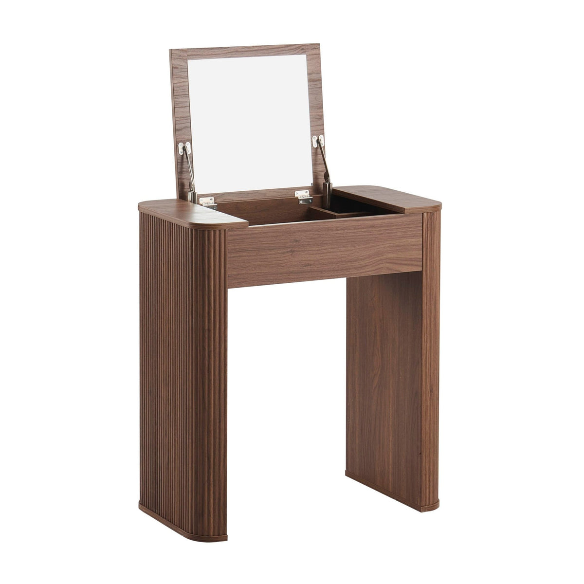 Hattie Compact Dressing Table - Medium Wood - DUSK